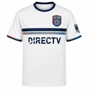 SDFC Soccer Jersey – Stunning White Custom Name & Number