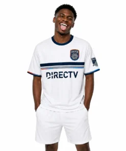 SDFC Soccer Jersey – Stunning White Custom Name & Number