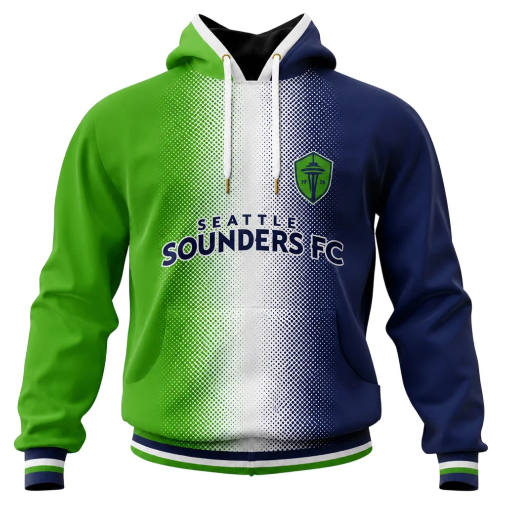 Seattle MLS Hoodie Custom Stunning Sounders Style