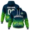 Seattle Sounders Fan Hoodie Custom Dynamic City Style