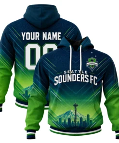 Seattle Sounders Fan Hoodie Custom Dynamic City Style