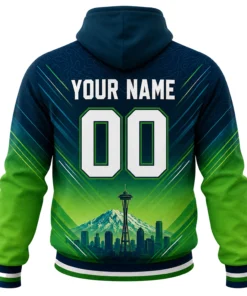 Seattle Sounders Fan Hoodie Custom Dynamic City Style