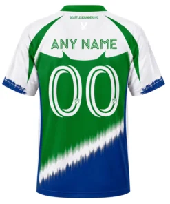Seattle Sounders FC Custom Jersey – Bold Green & Blue Kit