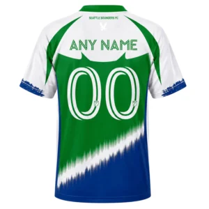 Seattle Sounders FC Custom Jersey – Bold Green & Blue Kit