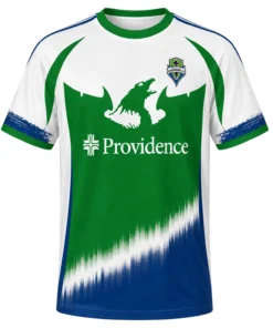 Seattle Sounders FC Custom Jersey – Bold Green & Blue Kit