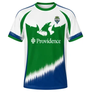 Seattle Sounders FC Custom Jersey – Bold Green & Blue Kit