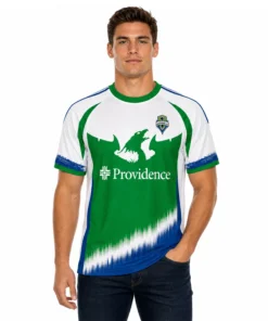 Seattle Sounders FC Custom Jersey – Bold Green & Blue Kit
