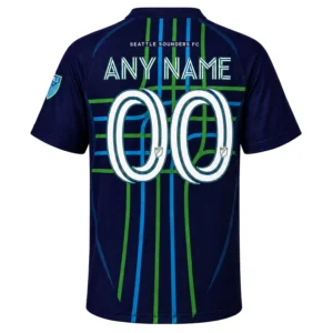 Seattle Sounders Jersey – Bold Navy Line Edition