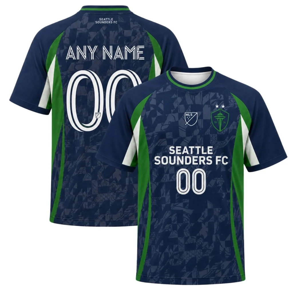 Seattle Sounders MLS Custom Jersey – Dynamic Fan Style
