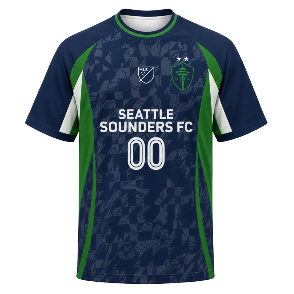 Seattle Sounders MLS Custom Jersey – Dynamic Fan Style