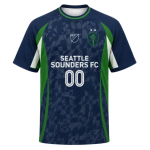 Seattle Sounders MLS Custom Jersey – Dynamic Fan Style