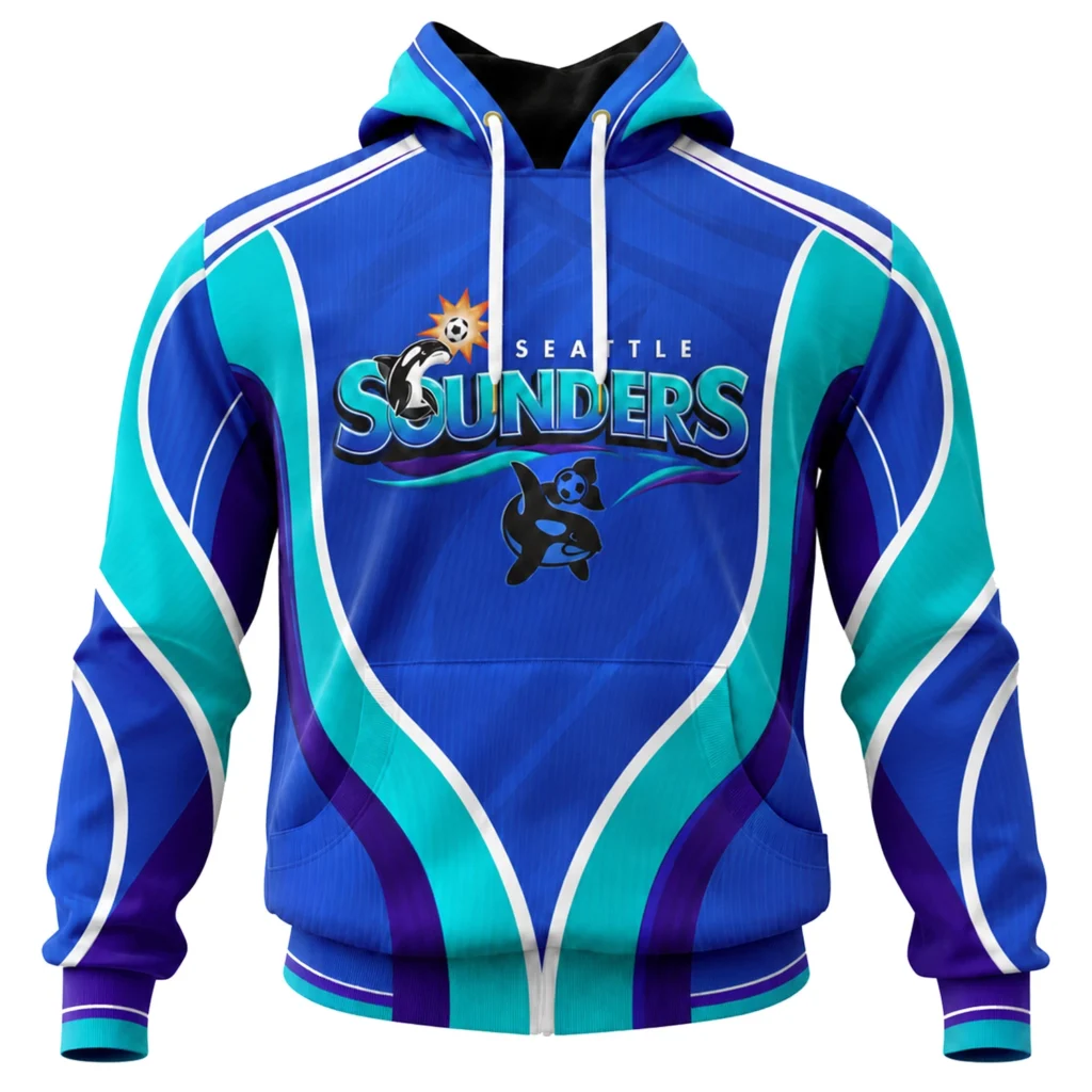 Seattle Sounders Soccer Hoodie Custom Exclusive Style