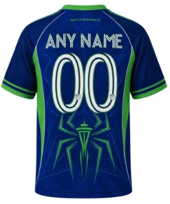 Seattle Sounders Soccer Jersey – Bold Spiderman Fan Edition