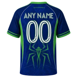 Seattle Sounders Soccer Jersey – Bold Spiderman Fan Edition