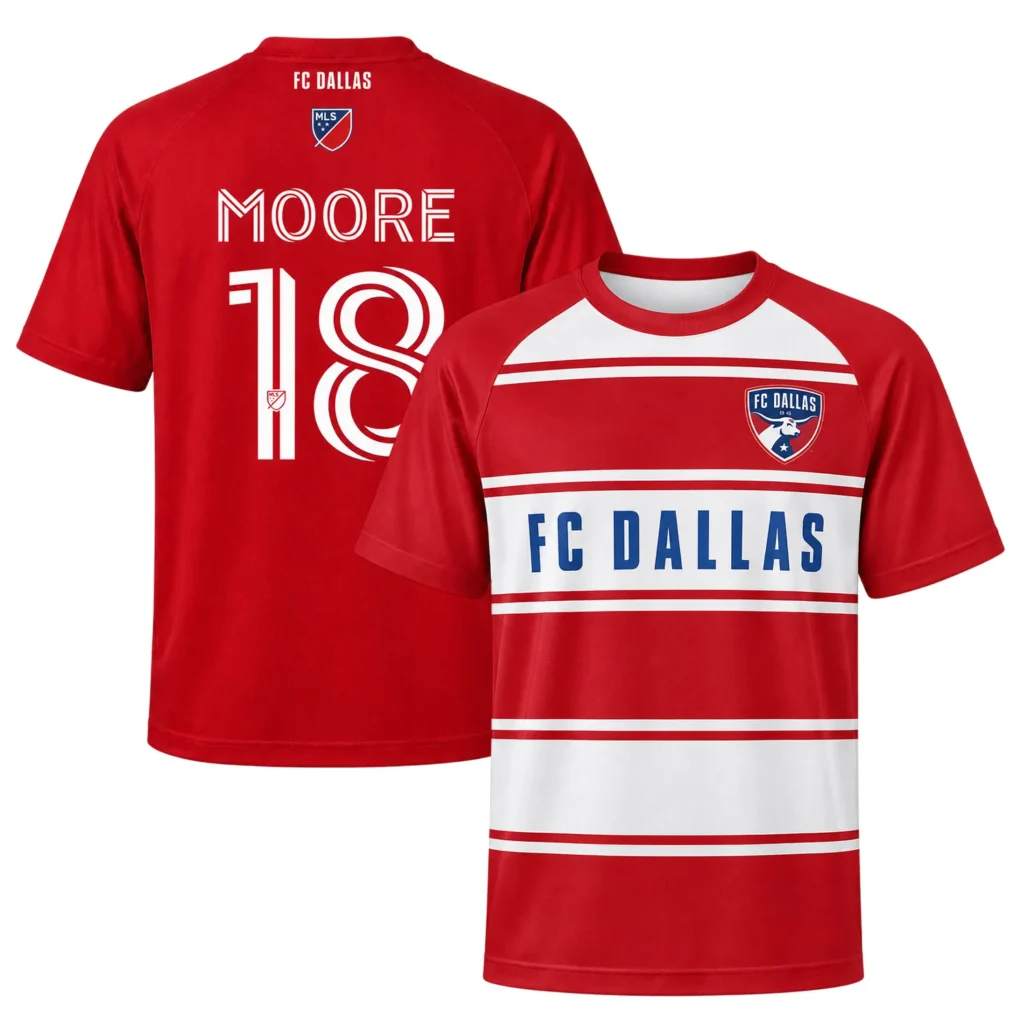 Shaq Moore FC Dallas Jersey – Bold Soccer Kit