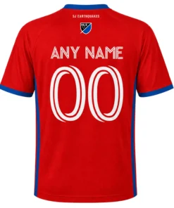 SJ Earthquakes Red Jersey – Essential Custom Soccer Jersey