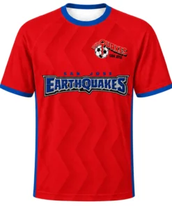 SJ Earthquakes Red Jersey – Essential Custom Soccer Jersey