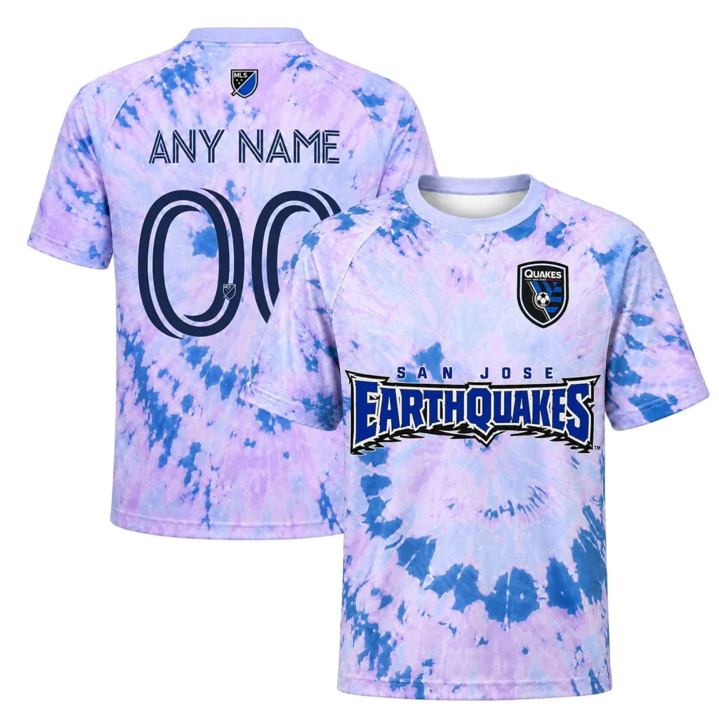 SJ Earthquakes Soccer Jersey Custom Fierce Headliner Kit