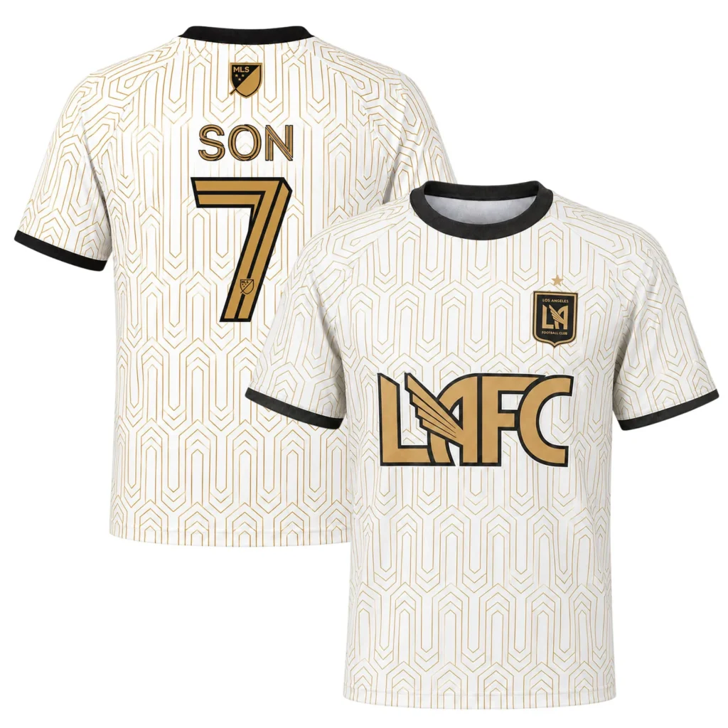 Son Heung Min LAFC Jersey Stunning White Kit