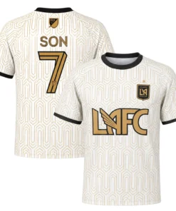 Son Heung Min LAFC Jersey Stunning White Kit