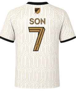 Son Heung Min LAFC Jersey Stunning White Kit