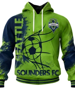 Sounders FC Hoodie Custom Vibrant Soccer Fan Style