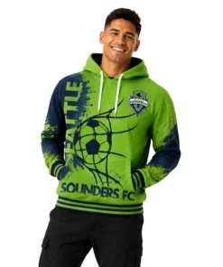 Sounders FC Hoodie Custom Vibrant Soccer Fan Style