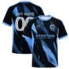 Sporting Kansas City Custom Jersey Brilliant Abstract Brush