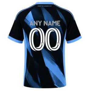 Sporting Kansas City Custom Jersey Brilliant Abstract Brush