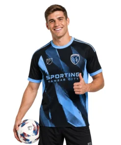 Sporting Kansas City Custom Jersey Brilliant Abstract Brush