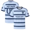 Sporting Kansas City Fan Jersey Custom Dynamic Stripe
