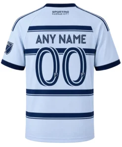 Sporting Kansas City Fan Jersey Custom Dynamic Stripe