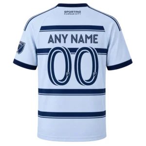 Sporting Kansas City Fan Jersey Custom Dynamic Stripe