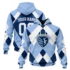 Sporting Kansas City Hoodie Custom Remarkable Blue Style