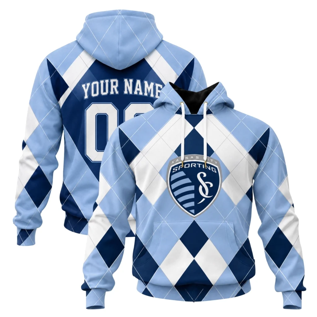Sporting Kansas City Hoodie Custom Remarkable Blue Style