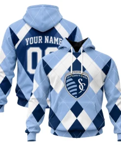 Sporting Kansas City Hoodie Custom Remarkable Blue Style