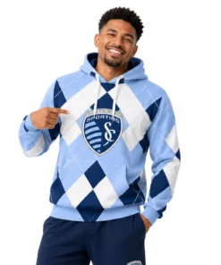 Sporting Kansas City Hoodie Custom Remarkable Blue Style