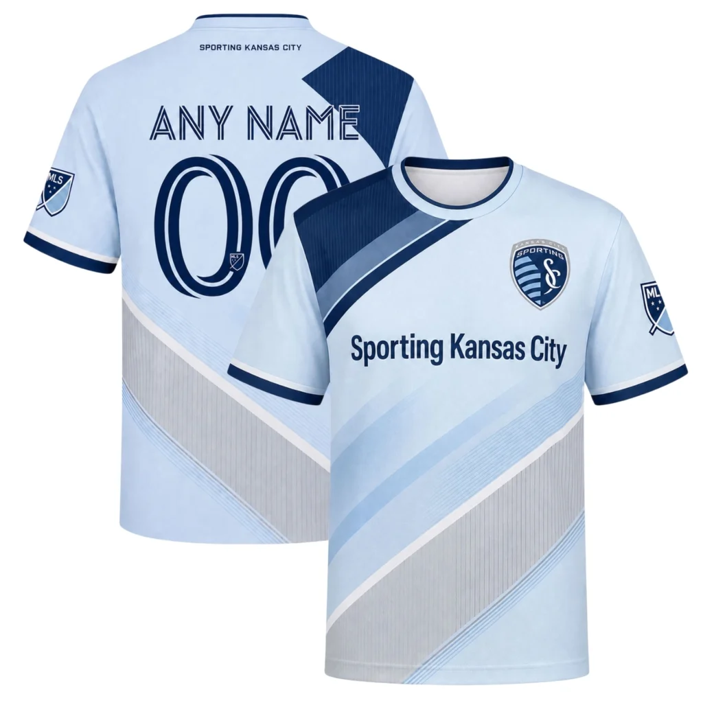 Sporting Kansas City Jersey Custom Stunning Diagonal