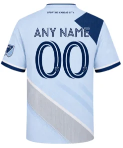 Sporting Kansas City Jersey Custom Stunning Diagonal