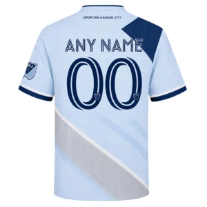 Sporting Kansas City Jersey Custom Stunning Diagonal