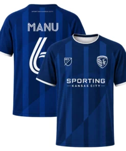 Sporting Kansas City Manu Garcia Jersey Brilliant Stripe