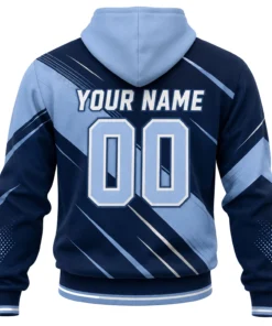 Sporting Kansas City Soccer Hoodie Custom Vibrant Diagonal Graphic