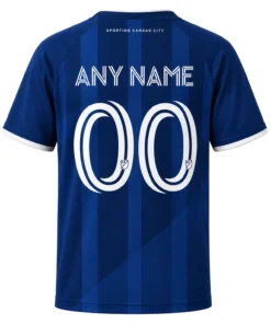 Sporting Kansas City Soccer Jersey Elite Vertical Stripe