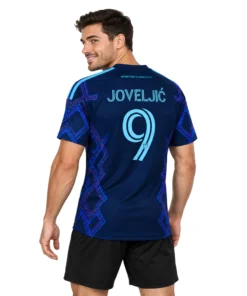 Sporting KC Dejan Joveljic Jersey Remarkable Navy Style