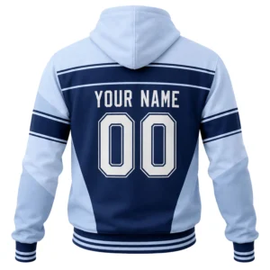 Sporting KC Hoodie Stunning Light Blue Stripe Pullover