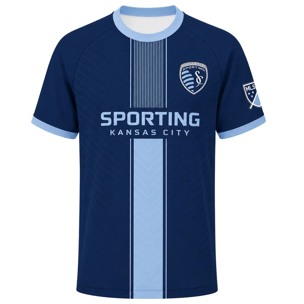 Sporting KC Jersey Custom – Stunning Center Stripe