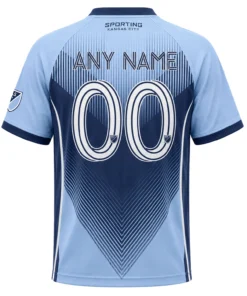 Sporting KC MLS Jersey Personalized Dynamic V Line Style