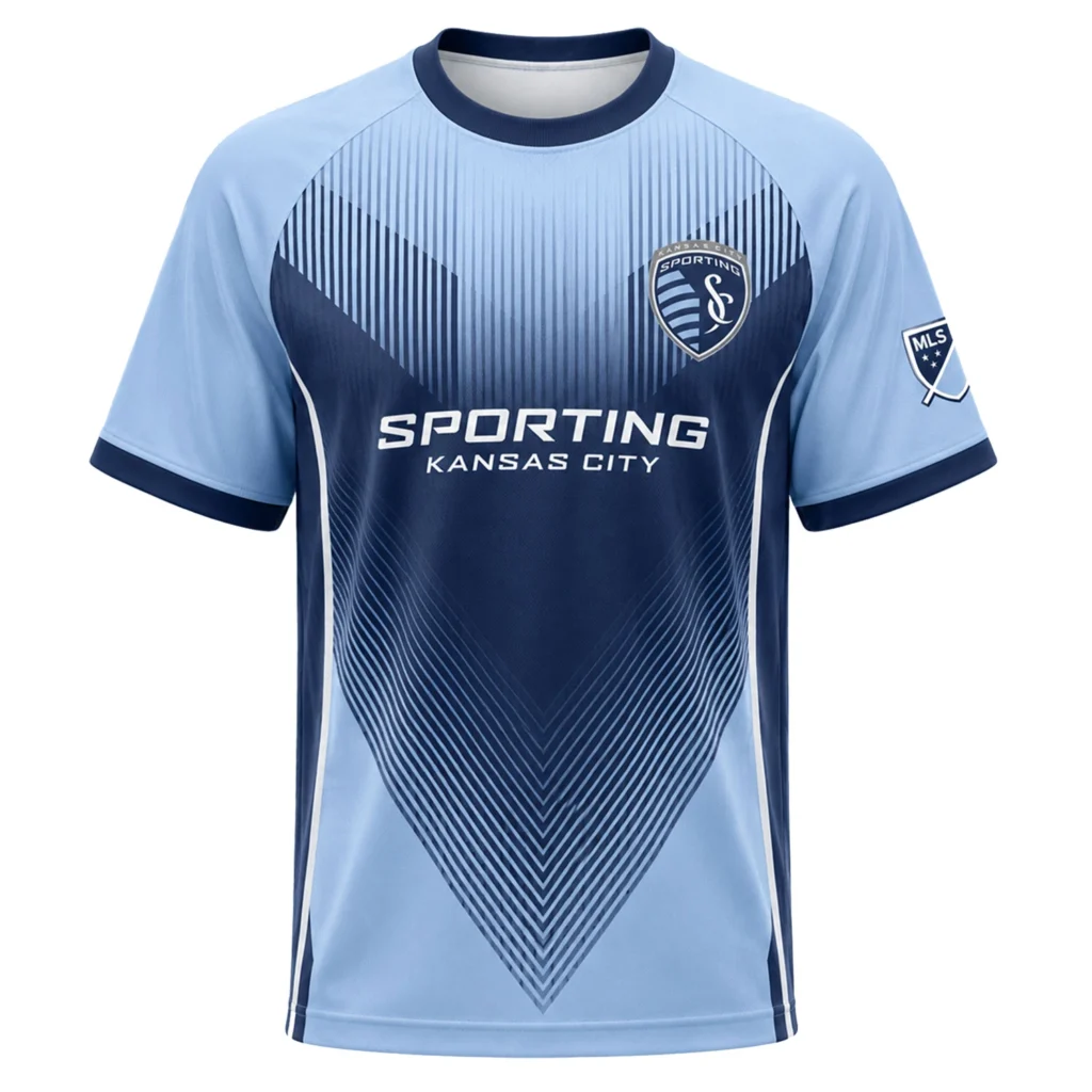 Sporting KC MLS Jersey Personalized Dynamic V Line Style