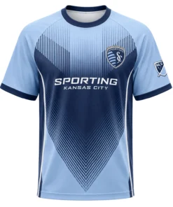 Sporting KC MLS Jersey Personalized Dynamic V Line Style