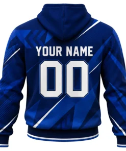 Sporting KC Soccer Hoodie Custom Exclusive Navy Chevron